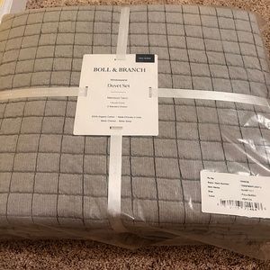 Boll & Branch Duvet set